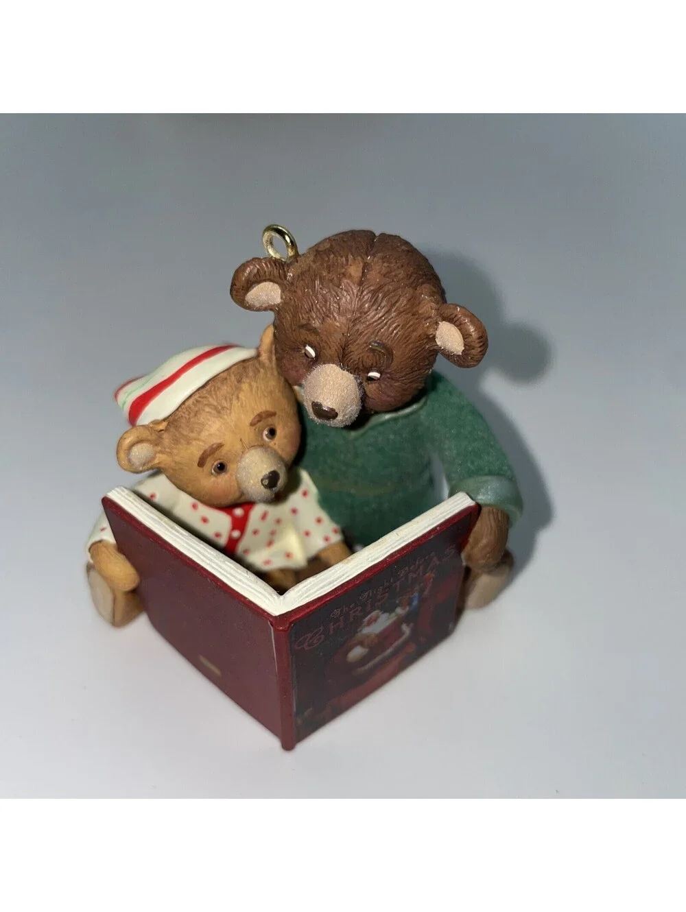 Hallmark Keepsake Reading Bears 2008 Christmas Tree Ornaments